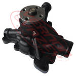 WATER PUMP - OIL FEED - NO ORING TYPE - MITSUBISHI 6D16/6D17