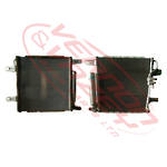 AIRCON CONDENSER - CORE ONLY - MAZDA RF8 - 2005 MAZDA TITAN