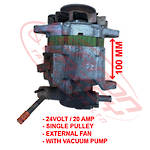 ALTERNATOR - 24V - 20 AMP - SINGLE PULLEY - MAZDA SL - WITH VACUUM PUMP