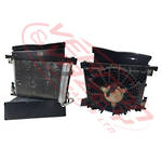 AIRCON CONDENSER - WITH COMPLETE FAN - NISSAN ATLAS F24 2006