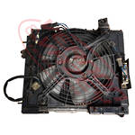 AIRCON CONDENSER - WITH COMPLETE FAN - MK/PK - NISSAN FE6