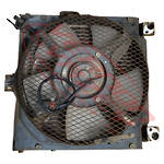 AIRCON CONDENSER - WITH COMPLETE FAN - NISSAN QD32 - 2002 NISSAN ATLAS