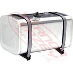 ALLOY DIESEL TANK - RECTANGULAR - WITH BRACKET/SENSOR/CAP - UNIVERSAL - 700X700X820MM - 400L