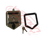 TOOLBOX LOCK - W/KEY - 'T' HANDLE - UNIVERSAL - ALL MAKES/MODELS