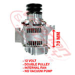 ALTERNATOR - 12 VOLT - TOYOTA 2L/3L