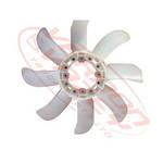 FAN BLADE - 8 BLADE - 470mm - TOYOTA COASTER HZB30/HZB36